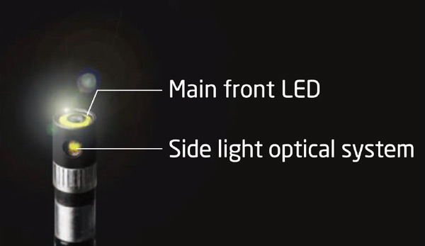 Đèn LED tích hợp trên camera kiểm tra đường ống